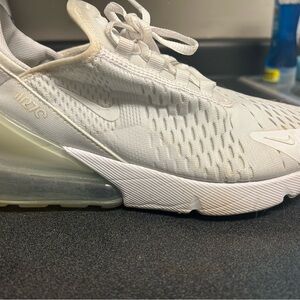 Nike Air Max White Sneakers Youth 7